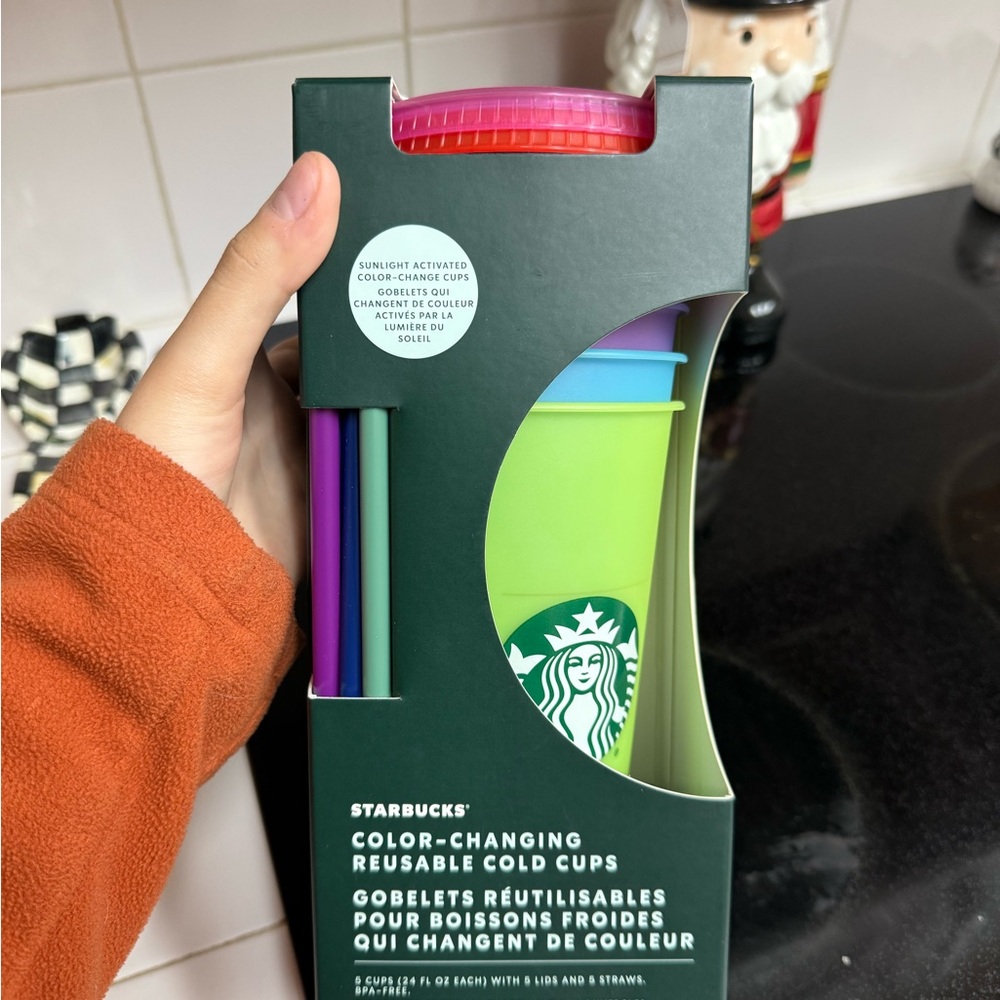 Starbucks Vibrant Color-Changing Cold Cups Set